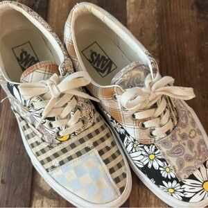 VANS Authentic Patchwork Floral Men 7.5 women 9